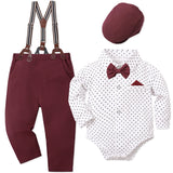 MQTIME  -  Baby Boy Clothes Christening Outfit Infant Baptism Easter Dedication White Suits Toddler Wedding Birthday Party Gift Set