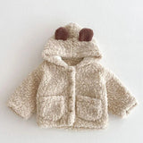 MQTIME  -  New Winter Newborn Baby Boys Girls Thick Coat Infant Baby Girls Boys Thicken Warm Cardigan Coat Children Thick Warm Clothes