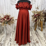 MQTIME  -  Boho Maternity Gown Photography Long Dresses 100% Cotton Sexy Off Shoulder Pregnant Women's Photo Shoot Dresses