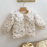 MQTIME  -  Winter Infant Baby Girls Thicken Warm Jacket Coat Newborn Baby Girls Plush Cardigan Coat Children Thicken Warm Clothes