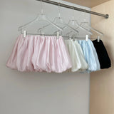  MQTIME  -  Streetwear Fairy Summer Mini Pleated Skirts Women High Waist A-line Sweet Solid Harajuku Jupe Y2k Aesthetic Grunge Skirt