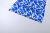  MQTIME  -  Colorful Sexy Mesh Patchwork Dress Women Irregular Print Elegant Beach Vacation Birthday Stretch Skinny Maxi Bodycon