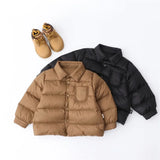  MQTIME  -  Kids Lightweight Jackets Boys Girls Winter Warm Down Coats Children's Fashion Autumn Clothing Toddler Casual Cotton Outerwear