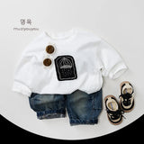 MQTIME  -  Spring New Children Jeans Baby Loose Casual Pants Boys Girls Denim Harem Pants Baby Loose Trousers Fashion Kids Clothes