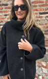 MQTIME  -  Fall/Winter 2025 New Button-down Fur Jacket Lapel Button-down Loose Warm Velvet Sweater