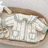 MQTIME  -  New Winter Newborn Baby Boys Girls Thick Coat Infant Baby Girls Boys Thicken Warm Cardigan Coat Children Thick Warm Clothes