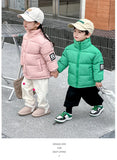 MQTIME  -  Kids Down Cotton Coats Winter Autumn Teen Clothes Big Children Thicken Warm Jackets Boys Girls Padded Parka Snowsuit Outerwear