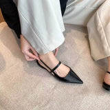 MQTIME  -  Women's Shoes Elegant French Style High Heeled Sandals for Woman Fashion Pointed Tip Casual Shoes Designer Shoes Sandalias Mujer