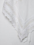  MQTIME  -  New Women Embroidery Halter Fashion Elegant Crop Tie Top Woman Sleeveless Backless Short Tops Women Sexy Elegant Party Top