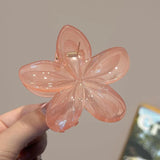 MQTIME  -  Fashion Princess Flower Hair Claw Korean Large Hair Clip Crab Clamp Vintage Women Ponytail Shark Clip Headdress Hair Accessories