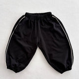  MQTIME  -  Autumn New Children Casual Pants Solid Boys Sweat Pants Fashion Baby Harem Pants Girls Loose Trousers Cotton Kids Clothes