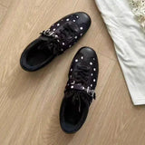  MQTIME  -  Women's Sneaker Flats Sport Shoes Fashion Running Walking Shoes Summer Trend Lace Up Casual Shoes Comfort Mujer De Zapatos