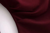 MQTIME  -  Asymmetric Long Sleeve Top Women 2025 New Spring Casual Slim Shirts Blouse Female Off Shoulder Burgundy Shirts & Blouses Tops