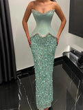 MQTIME  -  Evening Prom Party Sexy Luxury Dress Graduation Dresses for Special Occasions Robes De Cocktail Robe Soiree Elegant Customized