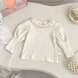 MQTIME  -  New Autumn Infant Baby Girls Sports Clothes Suit Sleeveless Vest+Pants Long Sleeved T-shirt 0-5Yrs Children Clothes Set