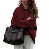 MQTIME  -  Autumn/Winter New Casual Simple Long-Sleeved Hooded Jumper