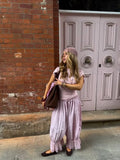 MQTIME  -  Lace Patchwork Elastic Waist Trousers Women Casual High-waisted Lace-up Loose Wide Leg Pants Lady Street Chic Bottom