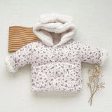 MQTIME  -  New Winter Newborn Baby Boys Girls Thick Coat Infant Baby Girls Boys Thicken Warm Cardigan Coat Children Thick Warm Clothes