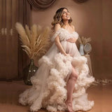 MQTIME  -  Maternity Dresses Photoshoot Pregnancy  vestidos para embarazadas baby shower