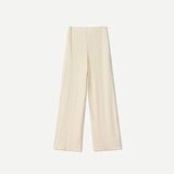 MQTIME  -  Sexy Knit Halter Top Pant Sets Women Asymmetric Backless Sleeveless Crop Vests Wide Leg Pants 2025 Summer Lady Holiday Outfits