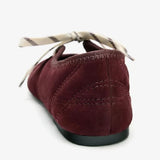 MQTIME  -   Fashion Lace Up Sewing Design Brand Ballet Flats Women High Quality Faux Suede Mary Jane Shoes Comfortable Round Toe Loafers