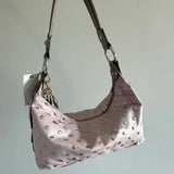 MQTIME  -  Retro Niche Design Rivet Decoration Armpit Bag Women's Simple Commuting Versatile Shoulder Bag Fashion Stylish Crossbody Bag