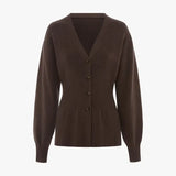 MQTIME  -  Autumn Knit Women's Cardigan Elegant Single Breasted Long Sleeve V-neck Female Sweater Comfortable Lady Thin Knitwear