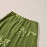  MQTIME  -  Cross-border autumn new products AliExpress, hot-selling temperament slim-fitting embroidery European skirt women cw19859