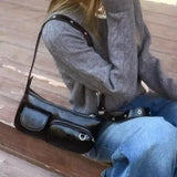 MQTIME  -  Autumn Japanese PU Crossbody Bag Shoulder Bags Multiple Pockets Commuter Storage Bag Women's Bags Messenger Bag