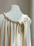 MQTIME  -  Hanging Neck Strap Dress Women Wide Truffle Shoulder Sleeveless Tank Dress