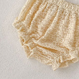 MQTIME  -  Autumn new baby clothing, soft set for 0-3 year old female baby, flower jacquard knitted long sleeved top+bread pants