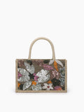 MQTIME  -  Sequin Embroidery Handbag New Women's Bag High-end Tote Bag Fashion Niche Woven Large Capacity Handbag