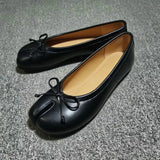 MQTIME  -  Spring Autumn Vintage Split Toe Tabi Women Ballet Flats Fashion Soft Walking Loafers Casual Gilrs Lazy Chic Shoes