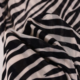  MQTIME  -  Hot-selling Autumn New Product, Open-button Slanted Shoulder Printed Mesh Yarn, European  Horn Sleeve Set Cw99496