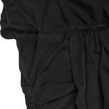 ﻿ MQTIME  -  Street Women Slash Neck Halter Ribbon Ruched Mini Dress 2025 Fall Evening Sexy Party Beach Vacation Dresses Vestidos