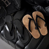 MQTIME  -  New Korean Version Women's Shoes Luxury Leather Slippers for Woman Fashion Vacation Casual Shoes Designer Shoes Zapatos De Mujer