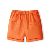 MQTIME  -  3Piece Sets Summer Baby Boy Clothes Korean Fashion Gentleman Tie Cartoon Short Sleeve Tops+Shorts Boutique Kids Clothing