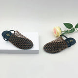 MQTIME  -  Summer New Fashion Mesh Slippers Comfortable Hollow Out Sandals Beach Slides