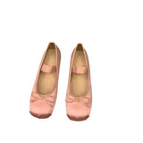 MQTIME  -  New Spring Summer Flat Ballet Shoes Women's Shoes  Retro Satin Mary Jane Shoes Ballet Flats Women Zapatos Mujer