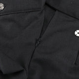  MQTIME  -  New Retro Niche Design Sense Irregular High Waist Wide Leg Pants Versatile Loose Commuter Trousers