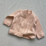  MQTIME  -  New Autumn Infant Baby Girls Knitting Cardigan Long Sleeved Solid Color Newborn Baby Girls Sweater Coat Children Clothes