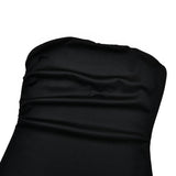  MQTIME  -  New Lace Shawl Tube Top Dress Sexy Hot Girl Slim Backless Slit Long Skirt for Women
