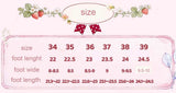 MQTIME  -  Y2K Wedges Lace Bow Lolita Y2K High Heel Summer Llita Cosplay Shoes Mary Jane Shoes Sneakers Cutecore Heels Women's Footwear