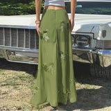  MQTIME  -  Cross-border autumn new products AliExpress, hot-selling temperament slim-fitting embroidery European skirt women cw19859