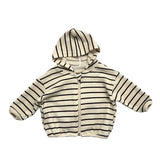  MQTIME  -  Autumn New Children Long Sleeve Coat Boys Zipper Jacket Baby Hooded Tops Girls Casual Sweatshirt Cardigan Kids Clothes