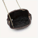 MQTIME  -  New Niche High-End Textured Gold Woven Bag Large Capacity Women's Commuter Shoulder Crossbody Bag