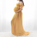 Mqtime V Neck Lace Wedding Dress Maternity Clothes Breast Feeding Dress Supplier Maternity Dress Women Mesh Knee High Maternity Dress