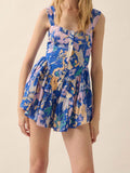 MQTIME  -  Elegant V-Neck Lace Dress Sleeveless  Fit Cocktail Party Dress with Zipper Closure and Floral Embroidery