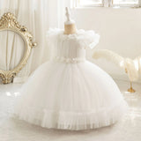 MQTIME  -  New Fashion Baby Girl Princess Butterfly Tutu Dress Puff Sleeve Child Tulle Pageant Party Birthday kids Ball Gown 2-10Y