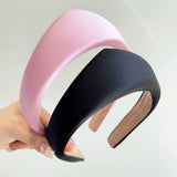 MQTIME  -  Black Triangular Headband  Female European and American 2025 New British Retro Hairpin Headband Head Jewelry European New